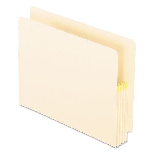 Pendaflex Convertible End Tab File Pockets, 3.5" Expansion, Letter Size, Manila, 25/Box