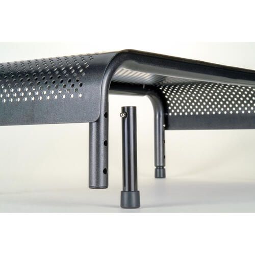 Allsop Metal Art Ergo 3 Adjustable Height Monitor Stand 15-Inch Wide Platform -