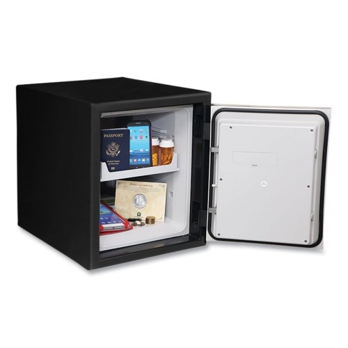 Honeywell Digital Security Steel Fire And Waterproof Safe With Keypad And Key Lock, 14.6 X 20.2 X 17.7, 0.9 Cu Ft, Black