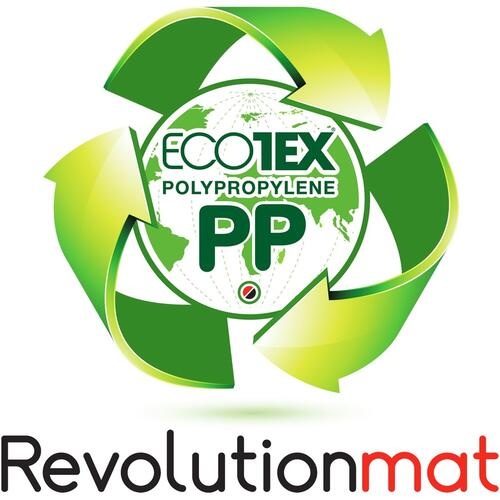 Ecotex Revolutionmat Polypropylene Chair Mat - Low Pile Carpets Up To 1/4" Rectangular 45" X 53"