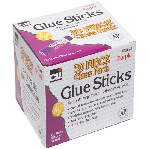 Cli 30-Piece Classpack Glue Sticks