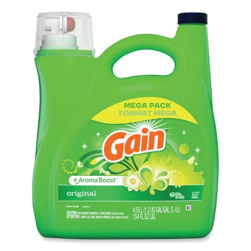 Gain Liquid Laundry Detergent, Original Scent, 154 Oz Bottle
