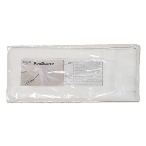 Unger Produster Disposable Replacement Sleeves, Polyester, White, 7" X 18", 50/Pack