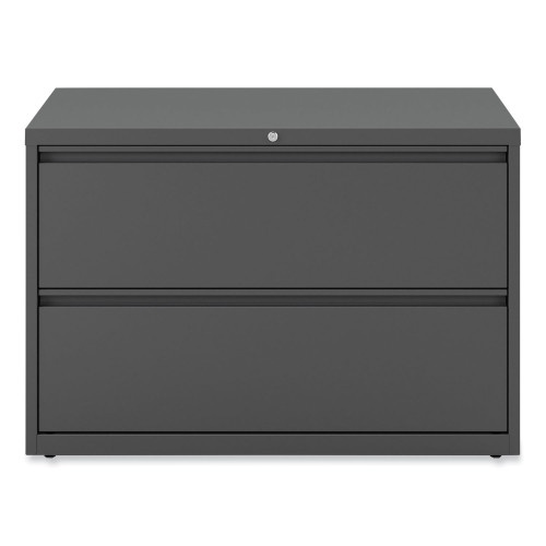 Alera Lateral File, 2 Legal/Letter-Size File Drawers, Charcoal, 42" X 18.63" X 28"