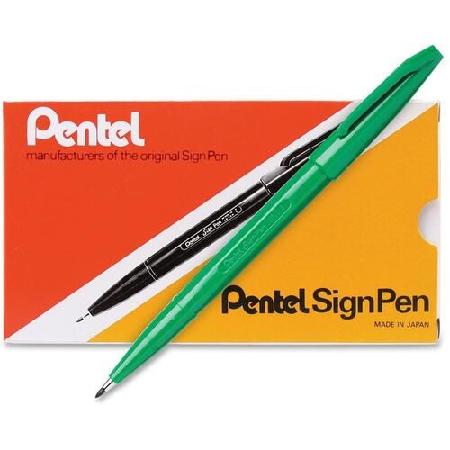 Pentel Fiber-Tipped Sign Pens