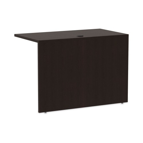 Alera Valencia Series Reversible Return/Bridge Shell, 42W X 23.63D X 29.5, Espresso