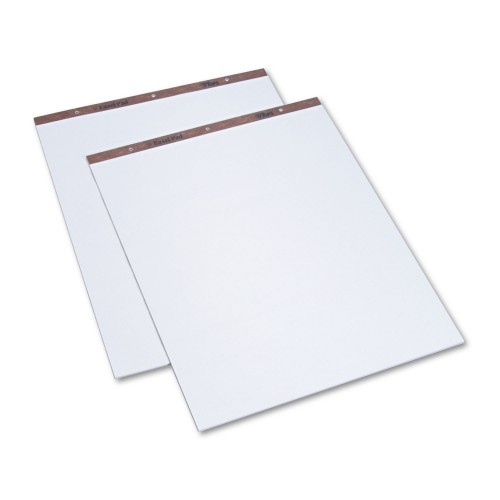 Tops Easel Pads, Unruled, 27 X 34, White, 50 Sheets, 2/Carton