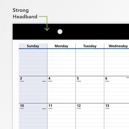 At-A-Glance Quicknotes Monthly Desk Pad