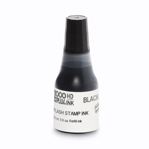 2000 Plus Pre-Ink High Definition Refill Ink, Black, 0.9 Oz. Bottle