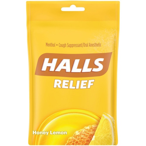 Cadbury Halls Honey-Lemon Cough Drops