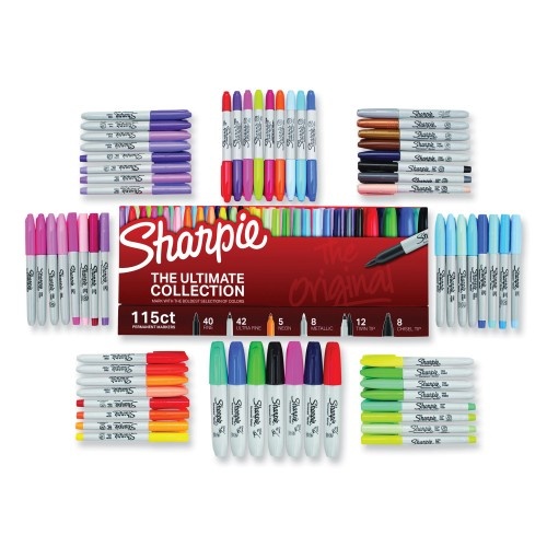Sharpie Retractable Permanent Markers Fine Point Assorted Colors