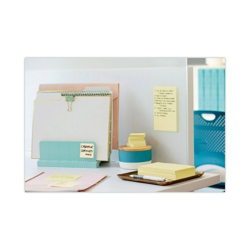 Post-It Original Canary Yellow Pop-Up Refill, 3 X 5, 12/Pack