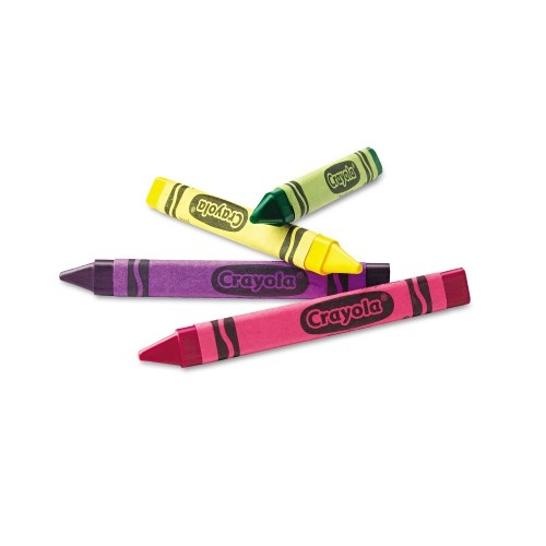 Crayola Triangular Anti-Roll Crayons