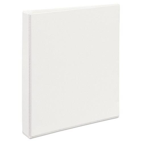 Avery Heavy-Duty Non Stick View Binder With Durahinge And Slant Rings, 3 Rings, 1" Capacity, 11 X 8.5, White,