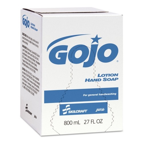 Abilityone 852001 Gojo Skilcraft Lotion Hand Soap, 800 Ml Refill, 12/Carton