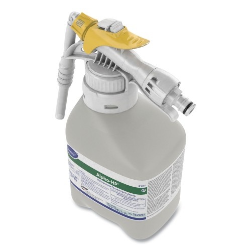 Diversey Alpha-Hp Multi-Surface Disinfectant Cleaner, Citrus Scent, 1.5 L Rtd Spray Bottle, 2/Carton