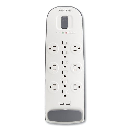 Belkin 12-Outlet Surge Protector with 6ft Cord and 3,996J Protection