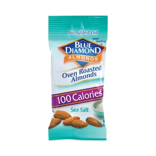 Bluediamond Oven Roasted Sea Salt Almonds - 0.6 Oz Bag, 42 EA/CT
