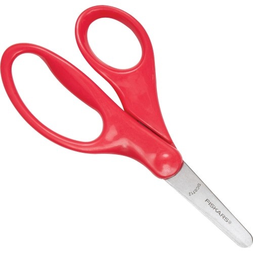 5" Blunt-tip Kids Scissors by Fiskars - Safe Cutting for Children Aged 4+