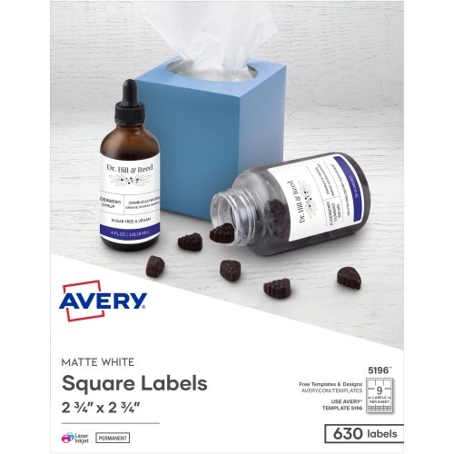 Avery 3-1/2" Diskette Labels