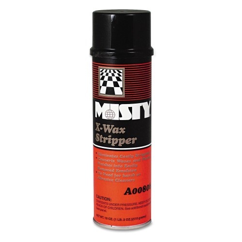 Misty X-Wax Floor Stripper, 18 Oz Aerosol Spray