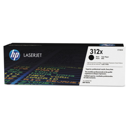 HP 312X High-Yield Black Original LaserJet Toner Cartridge