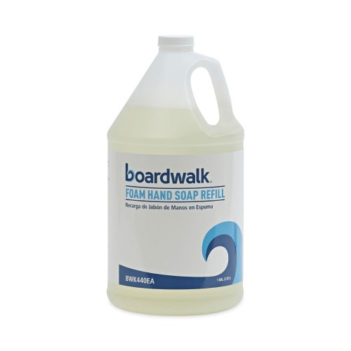 Boardwalk Foaming Hand Soap Refill, Herbal Mint Scent, 1 Gal, 4/Carton