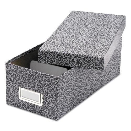 Oxford Reinforced Board Card File, Lift-Off Cover