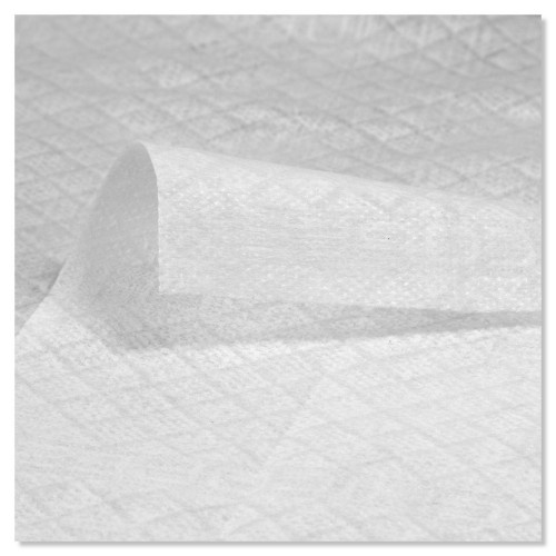 Chicopee Durawipe Medium-Duty Industrial Wipers - 13.1 x 12.6, White, 650/Roll