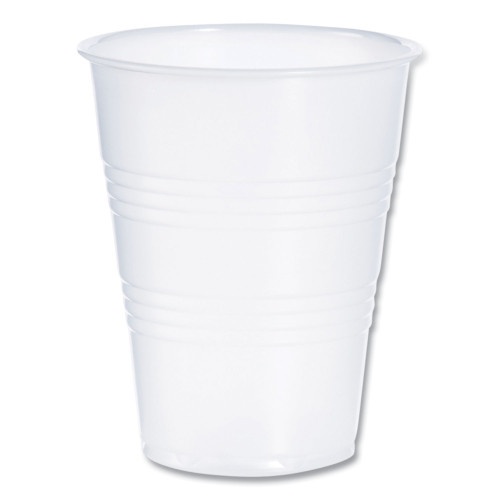 Dart High-Impact Polystyrene Cold Cups, 9 Oz, Translucent