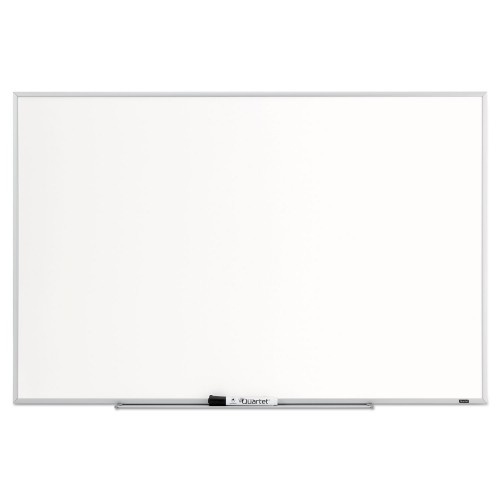 Quartet Dry Erase Board, 36 x 24, Melamine White Surface, Silver Aluminum Frame