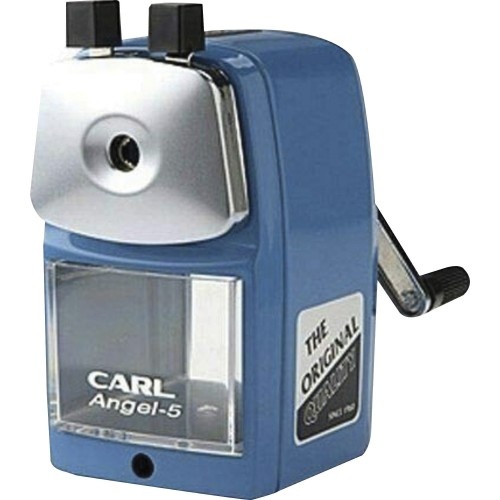 Carl Angel-5 Pencil Sharpener - Best Manual Pencil Sharpener for Office, Home, and School