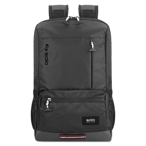 Solo Draft Backpack, Fits Devices Up To 15.6" - Black