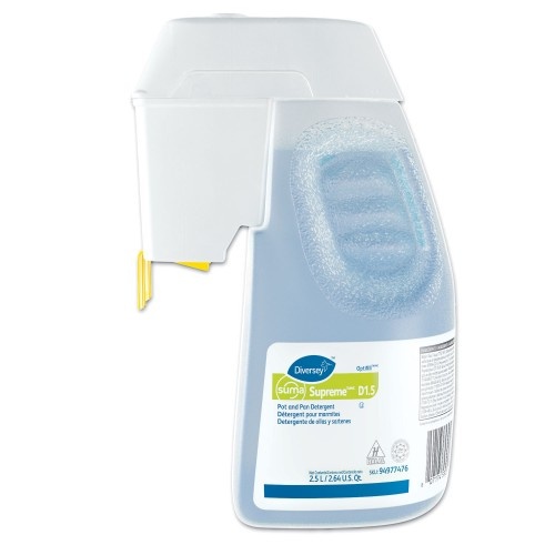 Suma Supreme Concentrated Pot and Pan Detergent, Floral, 2.6 Qt Optifill System Refill