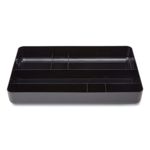 Tru Red Deep Plastic Drawer Organizer - Seven Compartment Storage Solution