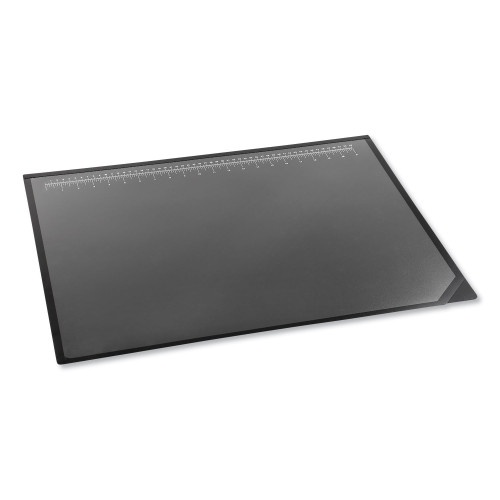 Artistic Lift-Top Pad Desktop Organizer with Clear Overlay - 24 x 19, Black