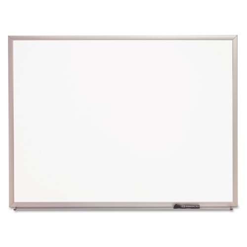 AbilityOne 711001 Skilcraft Quartet Magnetic Porcelain Marker Board, 18 x 24, White Surface, Anodized Aluminum Frame