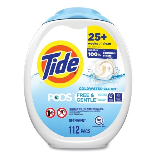 Tide Pods Free & Gentle Unscented Laundry Detergent