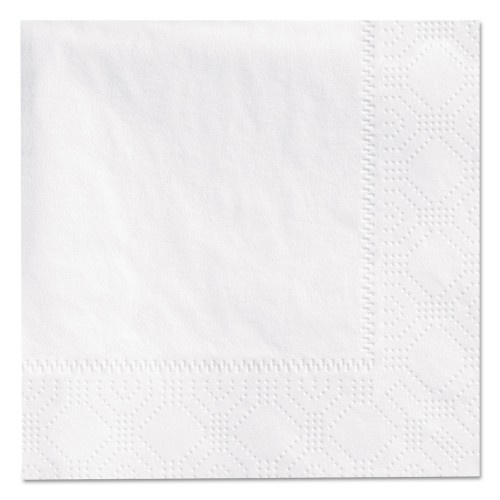 Hoffmaster Beverage Napkins, 2-Ply, 9 1/2 X 9 1/2, White, 3000/Carton