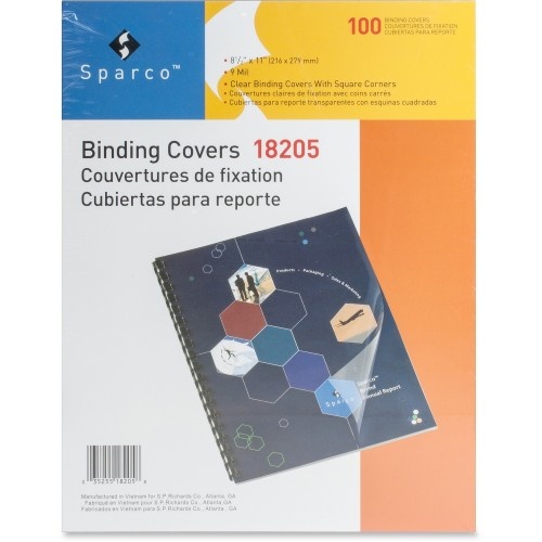 Sparco Clear View Premium Presentation Cover