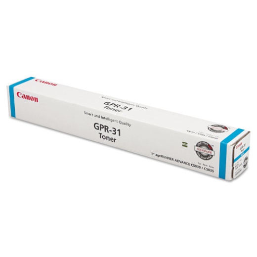 Canon GPR-31 Toner Cartridge, 27,000 Page-Yield, Cyan