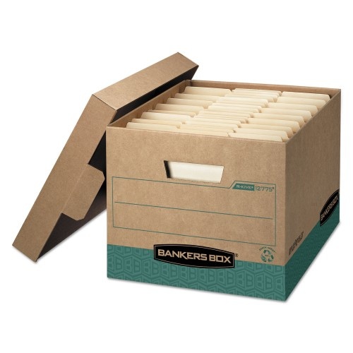 Bankers Box R-Kive Heavy-Duty Storage Boxes for Letter/Legal Files