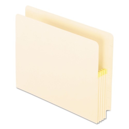 Pendaflex Convertible End Tab File Pockets - 3.5" Expansion, Letter Size, Manila, 25/Box