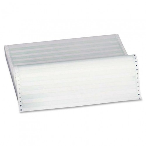 Sparco Continous-Form 1/2" Green Bar Computer Paper