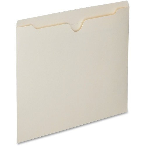 Abilityone 753001 Skilcraft Manila File Jacket - Straight Tab, Letter Size, 50/Box