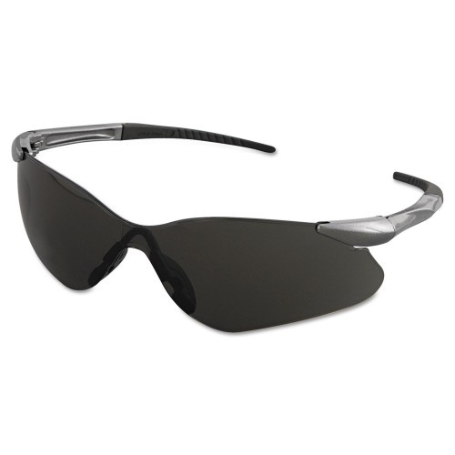 Kleenguard Nemesis VL Safety Glasses - Gunmetal Frame, Smoke Uncoated Lens