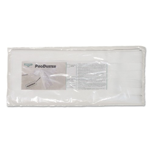 Unger ProDuster Disposable Replacement Sleeves - White, 7" x 18", 50/Pack