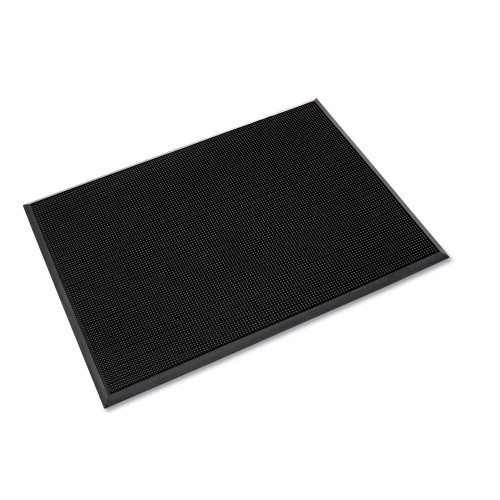 Crown Mats Mat-A-Dor Entrance/Antifatigue Mat, Rubber, 36 X 72, Black