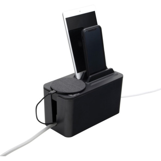 Bluelounge Cable Box Mini Station - Cable Organizer with Surge Protector