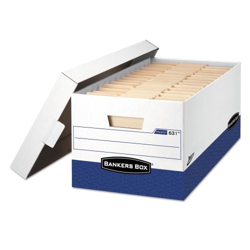 Bankers Box Presto Heavy-Duty Storage Boxes, Letter Files